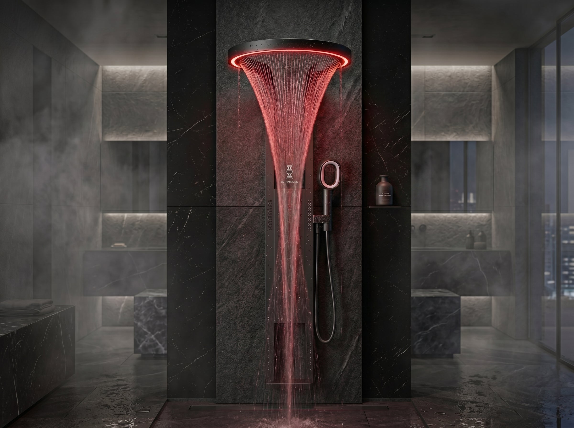 ARAX Eclipse — Red Light Therapy Shower Panel